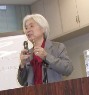 写真：講師を務める藤井正子氏
