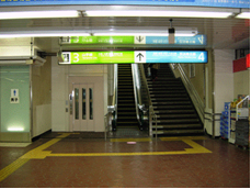鉄道駅エレベーター等整備事業後の写真